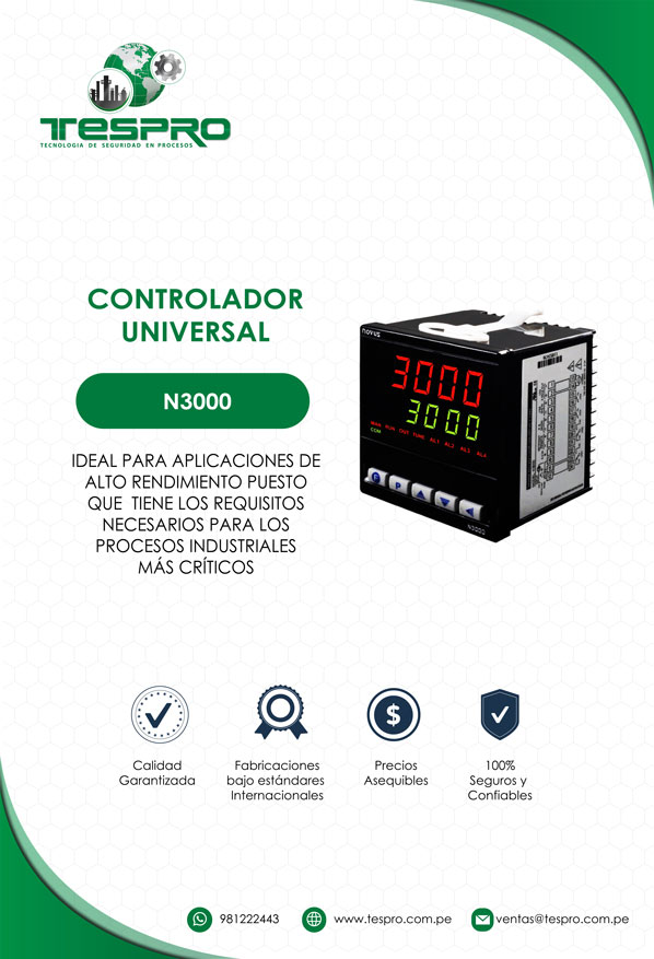 controlador universal n3000