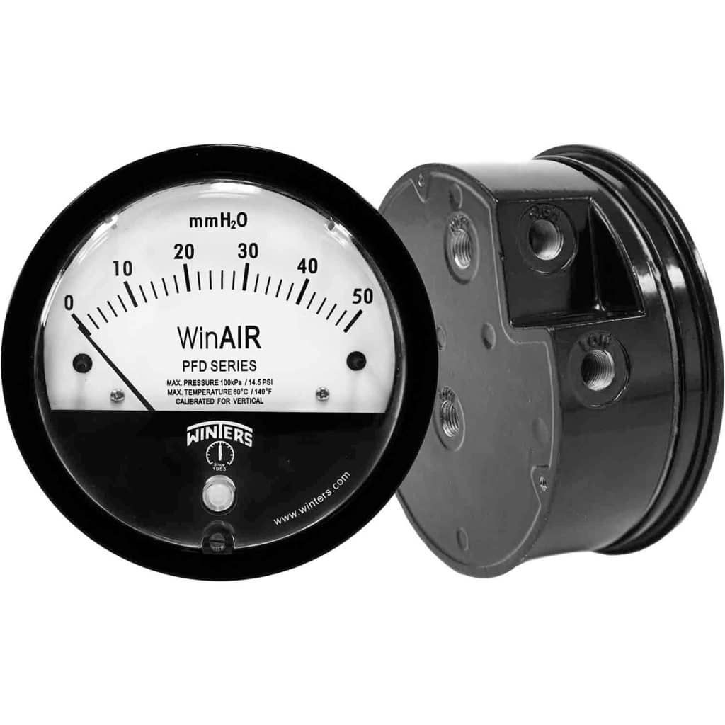 Manómetro de presión diferencial pfd winair